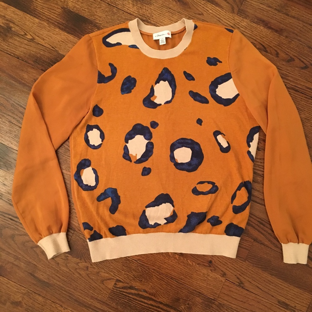 Animal Print Sweater